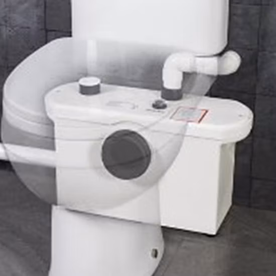 Qingma 100 (600 W) Pompe de macération pour toilettes et lavabos