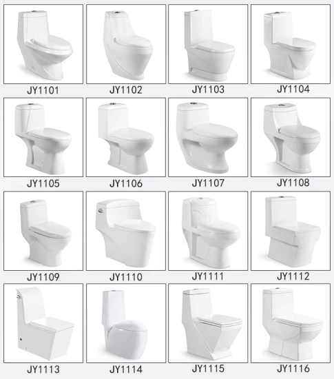 Wc une pièce Inde Upflush Tolet siège salle de bain bidet toilette